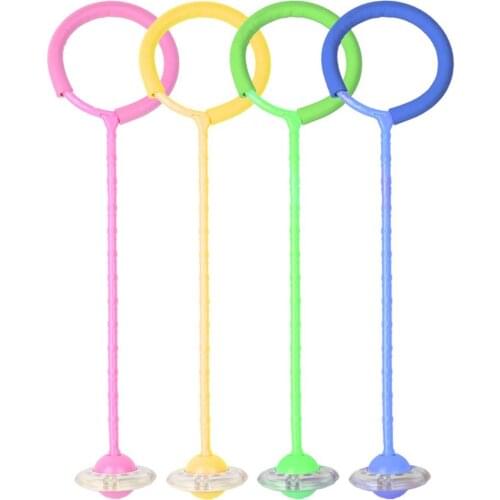 LED Flash Jumping Foot Force Ball Outdoor Sports Toy For Adult Children Kid