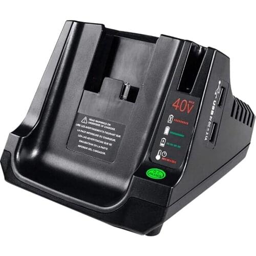For Black and Deckers LCS36 LCS40 40V Lithium Battery Fast Charger BXR36 LBX36 BXR2036 LBX1540 LBX2040