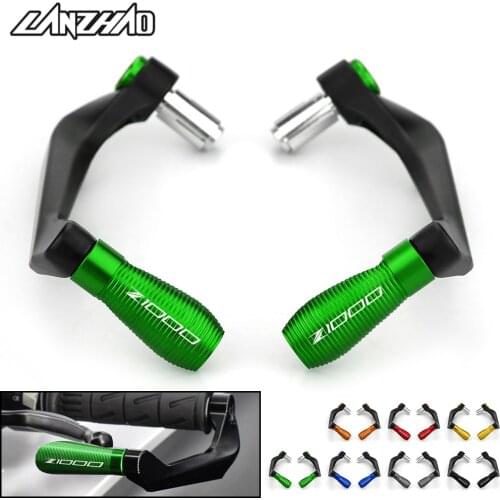 Z1000 Motorcycle Lever Guard Crash Falling Protectors Aluminum Accesory for Kawasaki Z1000 Z1000SX 2010-2016 2017 2018 2019 2020