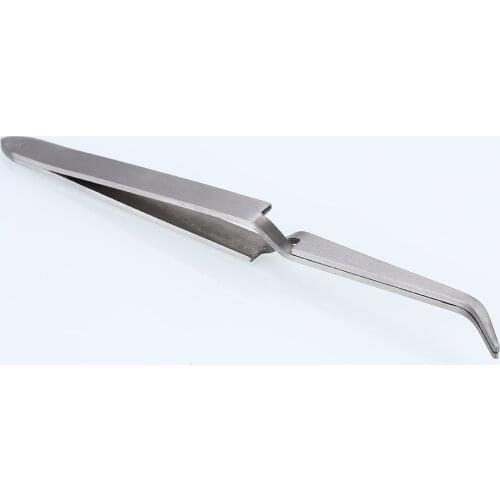 Top Quality Stainless Steel Nail Art Gel Rhinestones Picking Tweezers Manicure Nail Art Gem Decols Paillette Nipper Tool