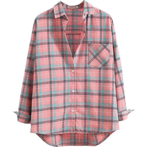 Women Shirts 2021 Chic Ladies Streetwear Loose Shirt Female Outfit Girls Tops Long Oversize Korean