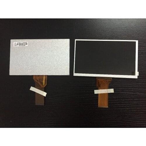 165mm*100mm 7 inch 800x480 TFT LCD display 400 nits high brightness with RTP touch screen touch panel