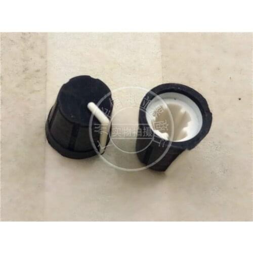 3pcs dbx Equalizer 223 234 266 Half - axis potentiometer Knob cap / Bore 6MM / 0 Degree W13MM * H15.5MM