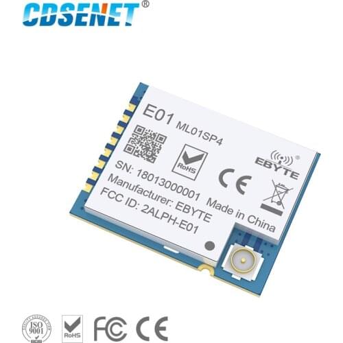 CDSENET 2pcs 2.4GHz nRF24L01 PA LNA Wireless rf Module Power Amplifier E01-ML01SP4 SPI SMD 2.4 ghz Radio rf Transmitter Receiver