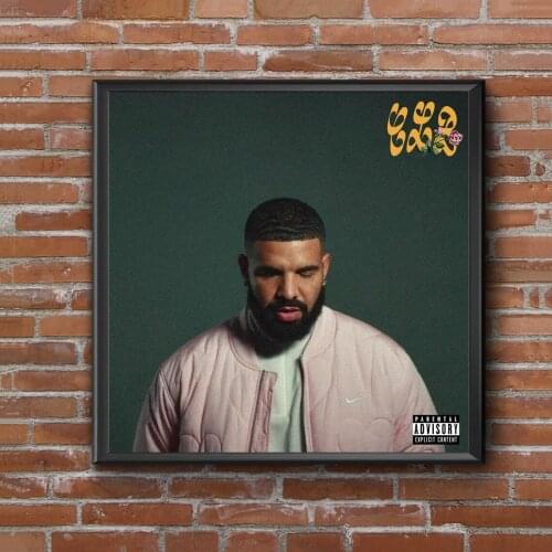 Drake Certified Lover Boy Music Album Cover Poster Music Singer Star Canvas Poster Wall Painting Home Decoration ( No Frame )