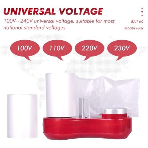 EA160 Buffer Air Cushion Machine Automatic 240V Sealing Machine Inflatable Packaging Tools Fill The Bubble Bag Tools Foamed film