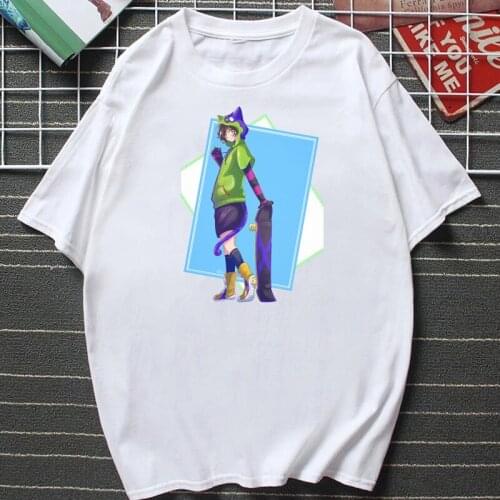 Anime SK8 The Infinity Skateboard Boys Langa Reki Tshirt Kawaii Miya Cartoon Print Tees Women Men Summer Casual Cotton Camisetas