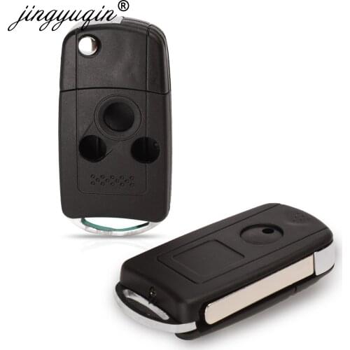 Jingyuqin 10ps Key Case for SUBARU FORESTER OUTBA XV LEGACY Car Key 3 Buttons Modified Remote Key Shell Cover