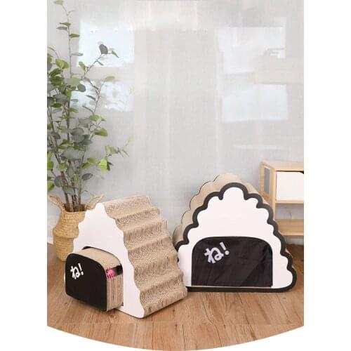 Cat Scratching Toy Ball Board Claw Grinder Scratcher Supplies Corrugated Paper Wear-Resistant Scratcher Cats Accessories Toys
