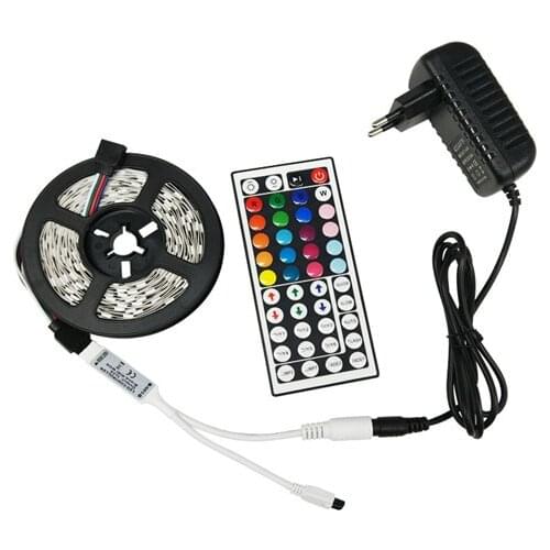 DC12V 5M 5050 SMD RGB LED Strip Light Waterproof Led Tape flexible Strip Light 60Leds/m Tira Home Decor Lamp Car Lamp