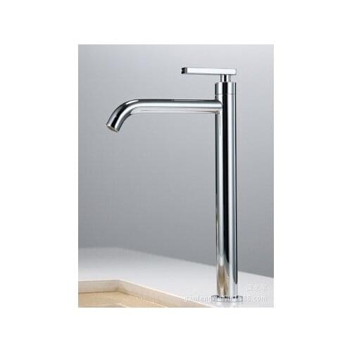 Single cold faucet basin ceramic basin wash basin taps all copper spool washbasin faucet
