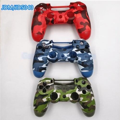 Many color For Playstation4 PS4 Pro Slim Controller Plastic JDS/JDM040 Cover Front Back Housing Shell Case Replacement Parts