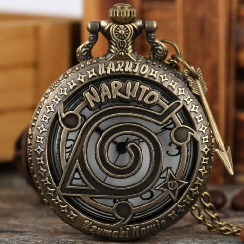 Vintage Bronze Whistle Shaped Hollow Aolly Quartz Pocket Watch Chain Necklace Pendant Retro FOB Clock Gifts with Star Accessory