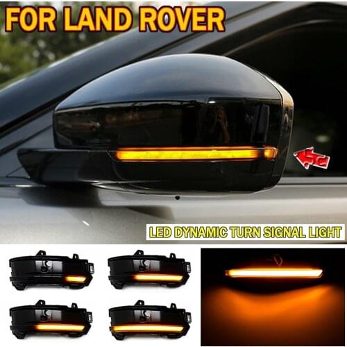 For Land Rover Discovery Sport L550 2014-2020 Rearview Mirror Blinker Indicator LED Dynamic Turn Signal Light