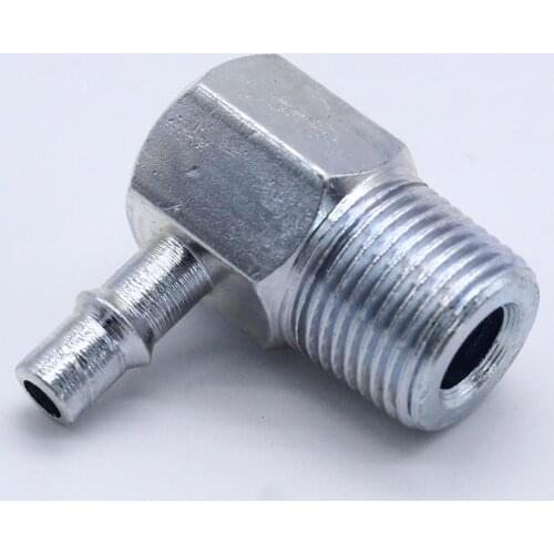 Intake Manifold Vacuum Fitting 3/8" NPT to 1/4" Barb Hose Replacement 1x