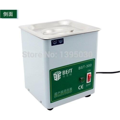 1pc Stainless Steel Ultrasonic Cleaner Ultrasonic Cleaning Machine Capacity 1.8L (150X137X100 mm)220V 50W