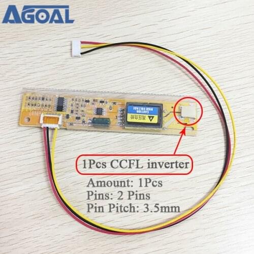 1 Lamp Backlight Universal General LCD Lamp type 1 pcs CCFL Inverter Board Screen Panel Monitor high pressure board 3.5mm pitch
