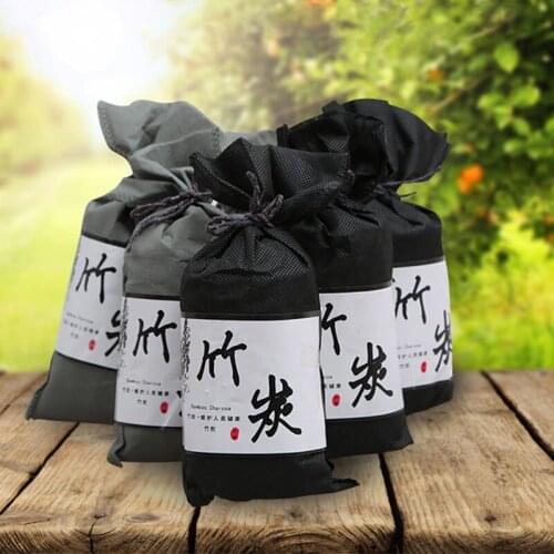 Car bamboo charcoal bag New car must Formaldehyde removal Deodorant Household activated carbon bag 5 bags / pack