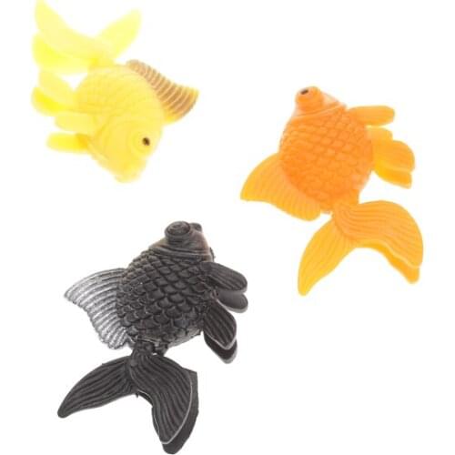 5x Plastic Artificial Fish Floating Movable Ornament Aquarium DIY