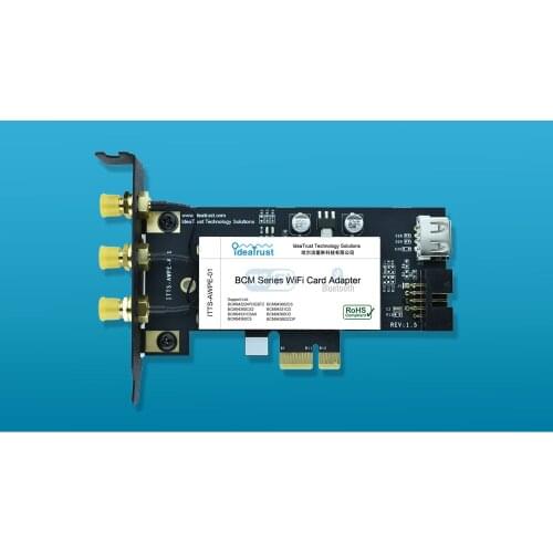 BCM94360CD 2.4&5G 1300Mbps Bluetooth WiFi Wireless Network Card for desktop support Mac OS hackintosh