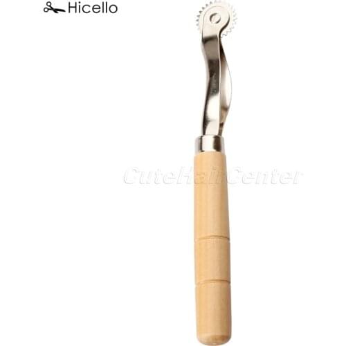 Hicello 1pc Stainless Steel Roulette Spacer Overstitch Leather Paper Wheel Gear Roulette Spacer Leather Sewing Craft Tool 2mm