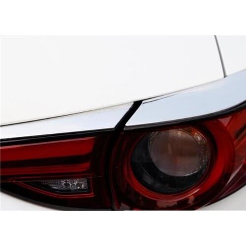 For Mazda CX-5 cx 5 cx5 KF 2017 2018 2019 2020 ABS Chrome tail light covers trim car styling rear lamp cover auto accessories