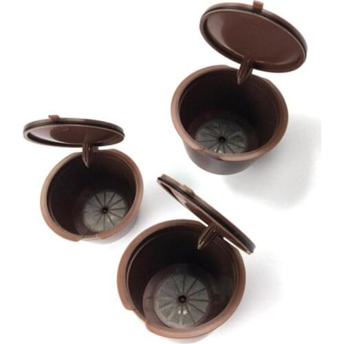 Refillable Filters Baskets Pod Soft Taste Sweet coffee Reusable Coffee Capsule For Nescafe Dolce Gusto Models Kitchen Cocina