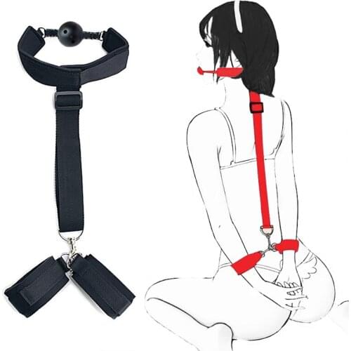 Adult Games Sex BDSM Bondage Mouth Plug Set Sex Toys For Woman Couples Slave Erotic Sex Prostate Sexual Harness Women секс игруш