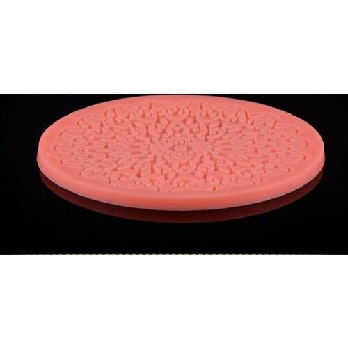 9.8cm New Lace Chocolate Candy Jllo 3D Silicone Mould Cartoon Figre/cake Tools Mold Sugar Craft Cake Decoration D210