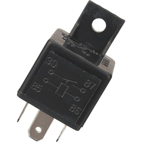 New Auto Relay Universal 4 Pin 12V 30A Build-in Fuse Socket Car Relay for Electric fuel pumps/Electric water Pumps/Headlight etc