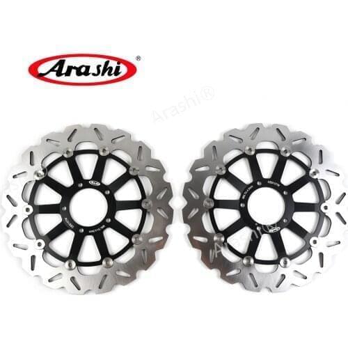 ARASHI CNC Front Brake Rotors Disc For DUCATI MULTISTRADA 1200 10-12 / MULTISTRADA ABS 2010 2011 2012 2013 2014 2015 2016 2017