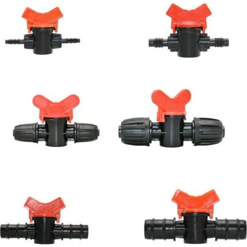 Drip irrigation 4mm/8mm/10mm/12mm/14mm/16mm/19mm Hose Garden Tap Irrigation Valve Use Water Hose Pe Tube