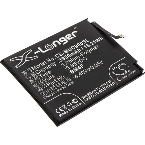 Cameron Sino Mobile SmartPhone Replacement Li-Polymer Battery 3950mAh For BM4F BQ M1906F9SC, Mi CC9e, Free Tools