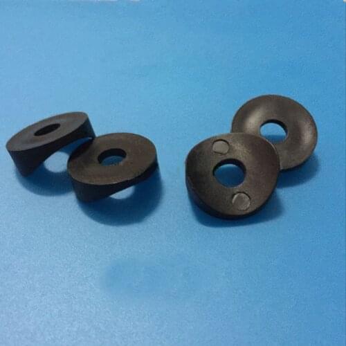 Round laying pipe tube pad saddle wahser 16 19 25 28 mm outer dia furniture chair folding beach bed plastic horizontal level