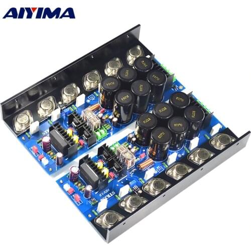 AIYIMA 1 Pair Amplificador T350 HIFI Stereo Power Amplifier Board 300W + 300W Home Theater Sound Speaker Amplifier