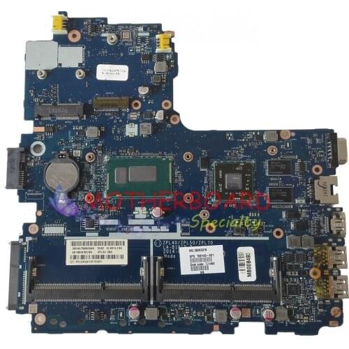 Vieruodis FOR HP ProBook 450 G2 laptop motherboard w/i5-4210U CPU 216-0858030 GPU 768143-001 768143-501 768143-601 LA-B181P