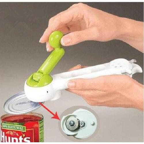 1PC Canned Fruit Opener Multi-Function 7 in 1 Bottle Opener Soda Tab Opener Make-up Tools Kitchen Tool Accessories KX 007
