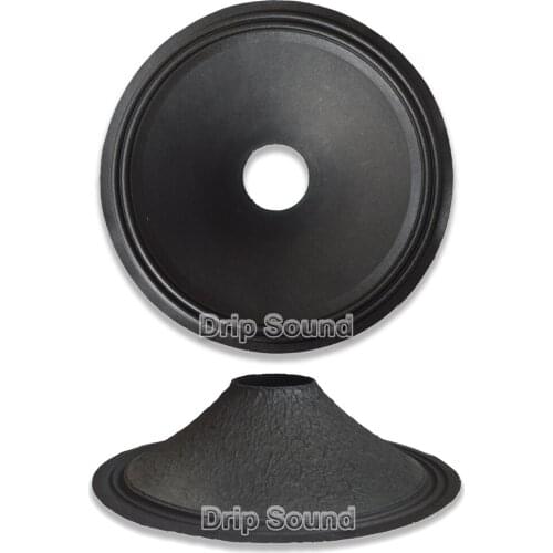 18" inch 450mm 100mm Core Speaker Cone Paper Basin Woofer Drum Paper 2-Ring Cloth Edge Trumper Bass Repair Parts #3