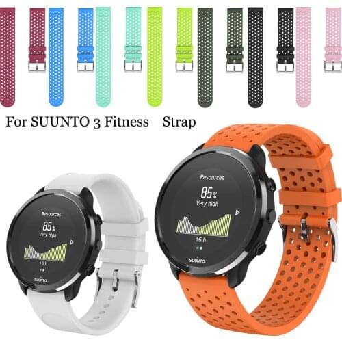 20mm Smart Bracelet Band For SUUNTO 3 Fitness Watch Silicone Wristband For Garmin Forerunner 245 Strap Galaxy watch 42mm Wrist