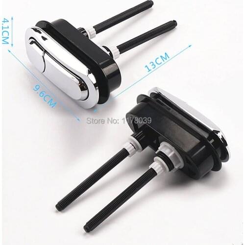 9.6X.4.1cm Toilet dual push button,Toilet water tank ceramics cover hole switch push button,toilet Flush push button,J17348