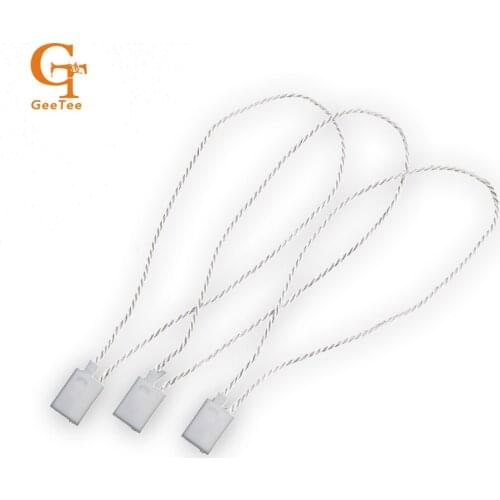 White Quality hang tag string in apparel,hang tag strings cord for garment,Garment string, stringing price hangtag or seal tag