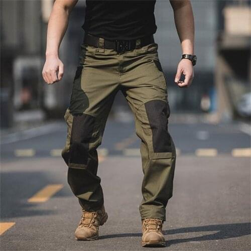 High Quality Men Tactical Pants Casual Cargo Pants Urban Joggers Sweatpants Waterproof Male Hunting Treking Trousers