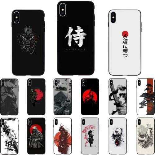 Japanese samurai style Phone Case For iPhone 12mini 12 11 ProMax XS MAX XR SE2020 8 7 6 6S Plus X 5 5S SE