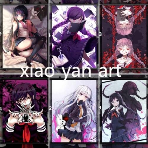 Danganronpa Fukawa Touko Japanese Anime Diamond Painting Diamond Mosaic Cross Stitch Kits Full Diamond Embroidery Room Decor