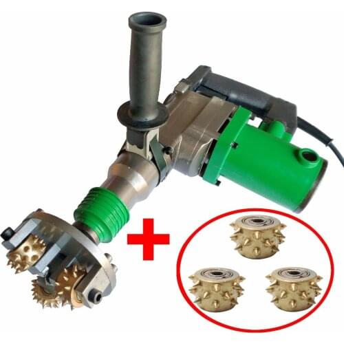 Electric Hammer Electric Chiseling Machine Hand-held Concrete Pavement Bridge Tunnel Damping Hemp Wall Facing Alloy Hammerhead
