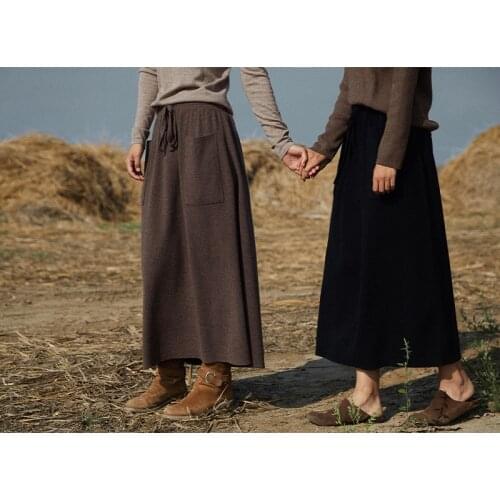 HLICYUM Women's Knitted Skirts