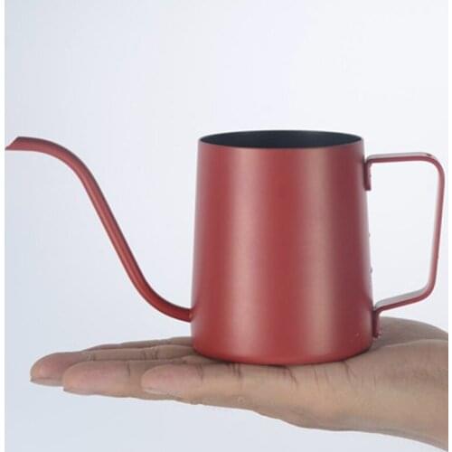 Stainless Steel Long Spout Drip Kettle Narrow Gooseneck Hand Pour Over Coffee Pot 2019ing