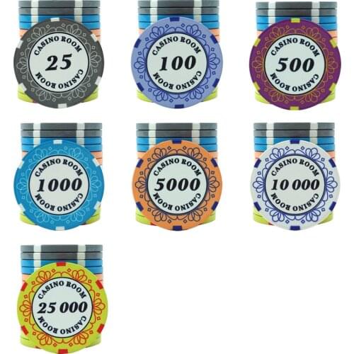 Factory of Cheap Price for Custom Ceramic Poker Chips Bulk in China with Good Quality and Various Colors for Choose