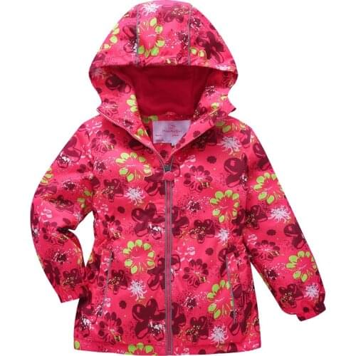 Waterproof Girls Jackets 2020 Spring Kids Girl Outerwear Windproof Hoodie Sport Jackets For Childrens Polar Fleece Warm Coats