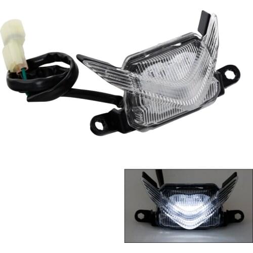 Motorcycle LED Upper Head Front Running Light Clear For Honda CBR600RR CBR 600 RR 2007-2012